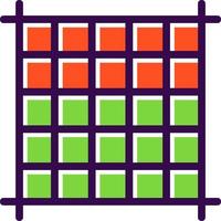 Square Layout Vector Icon Design