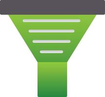 Funnel Vector Icon Design