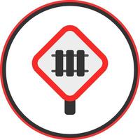 Traffic Sign Vector Icon Design