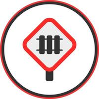 Traffic Sign Vector Icon Design