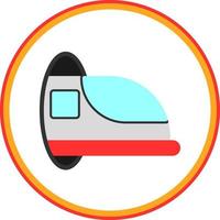 Hyperloop Vector Icon Design