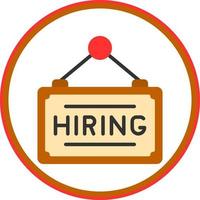 Hiring Vector Icon Design