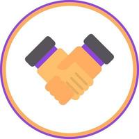 Handshake Vector Icon Design