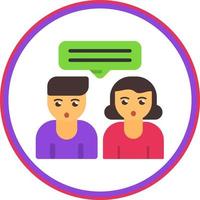 Interview Vector Icon Design