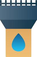 Water Tower Vector Icon Design