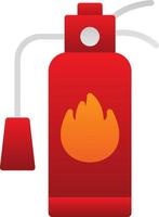 Fire Extinguisher Vector Icon Design