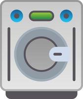 Washing Machine Vector Icon Design