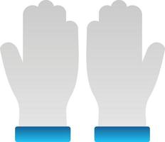 Hand Gloves Vector Icon Design