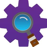 Search Engine Vector Icon Design