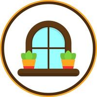 Window Vector Icon Design