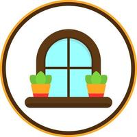 Window Vector Icon Design