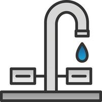 Faucet Vector Icon Design