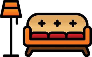 Sofa Vector Icon Design