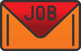 Job Latter Vector Icon Design