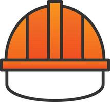 Hard Hat Vector Icon Design