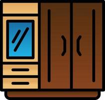 Wardrobe Vector Icon Design