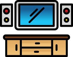 Home Theater Vector Icon Design