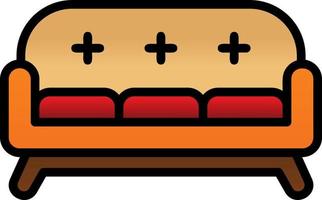 Sofa Vector Icon Design