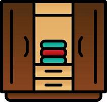 Wardrobe Vector Icon Design