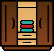 Wardrobe Vector Icon Design