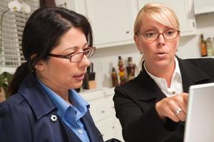 Businesswomen Working on the Laptop photo