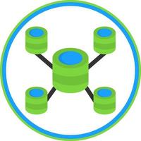 Database Vector Icon Design