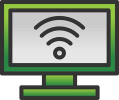 Wifi SIgnal Vector Icon Design