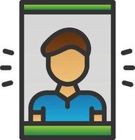 Selfie Vector Icon Design