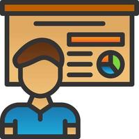 Lecture Vector Icon Design