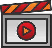 Video Making Vector Icon Design