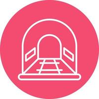 diseño de icono de vector de túnel