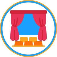 diseño de icono de vector de teatro