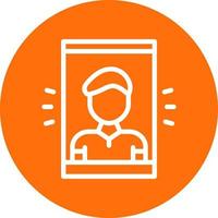 Selfie Vector Icon Design