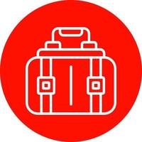 Luggage Vector Icon Design