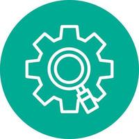 Search Engine Vector Icon Design