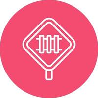 Traffic Sign Vector Icon Design
