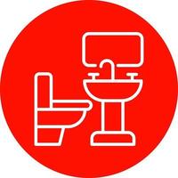 Toilet Vector Icon Design