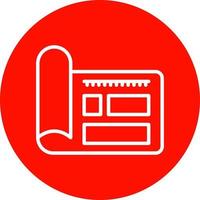 Blueprint Vector Icon Design