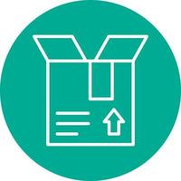 Open Box Vector Icon Design