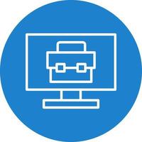 Online Business Vector Icon Design
