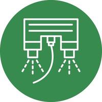 Flyboard Vector Icon Design