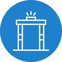 Metal Detector Vector Icon Design