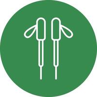 Sticks Vector Icon Design