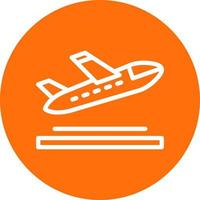 Departure Vector Icon Design