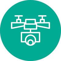 Drone Vector Icon Design