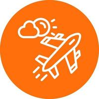 Flight Vector Icon Design