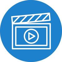 Video Making Vector Icon Design