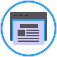 News Feed Vector Icon Design