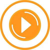 Play button Vector Icon Design