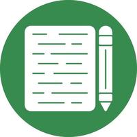 Contract Vector Icon Design